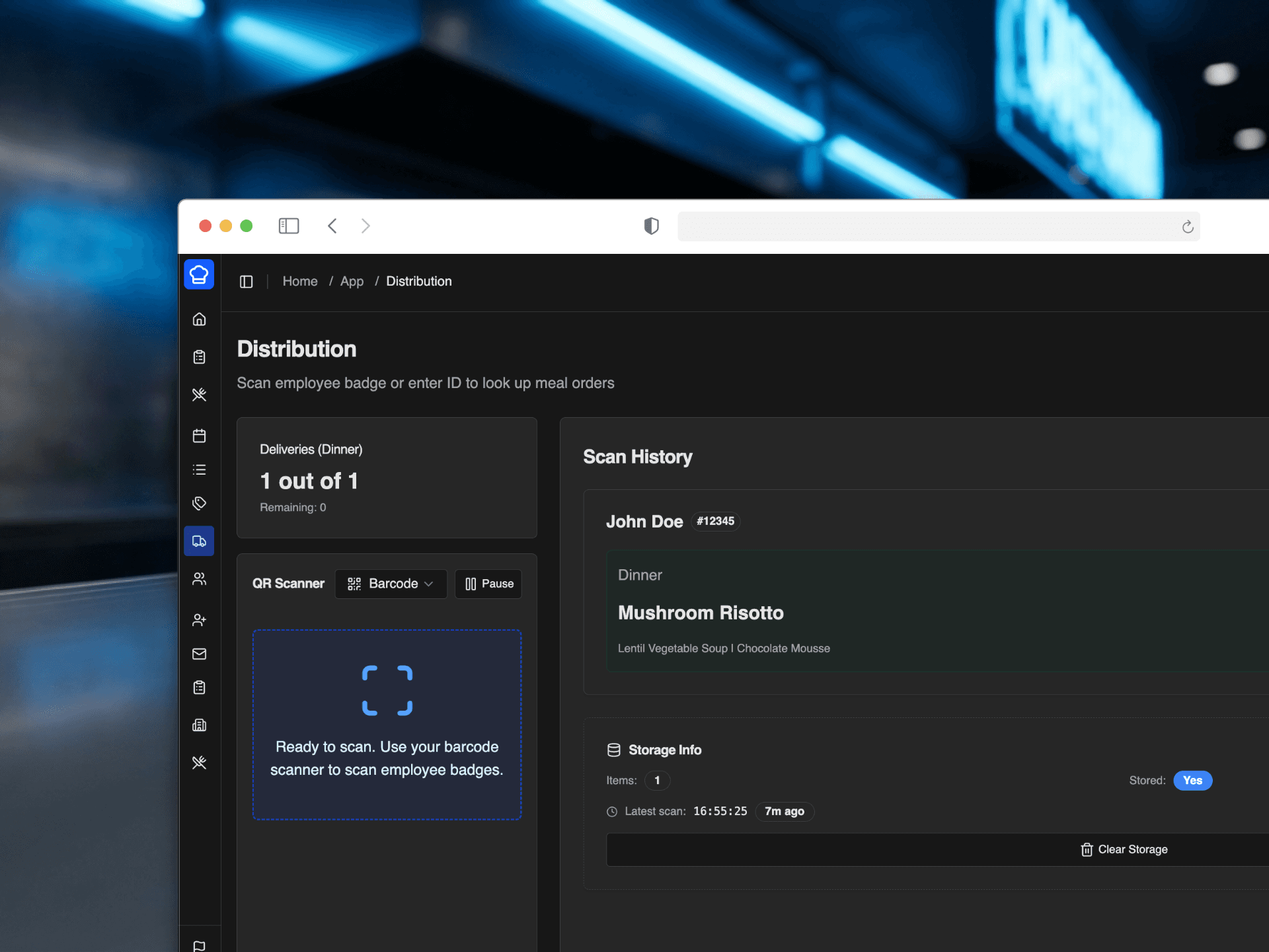 Service With QR Code Magic - Light Mode